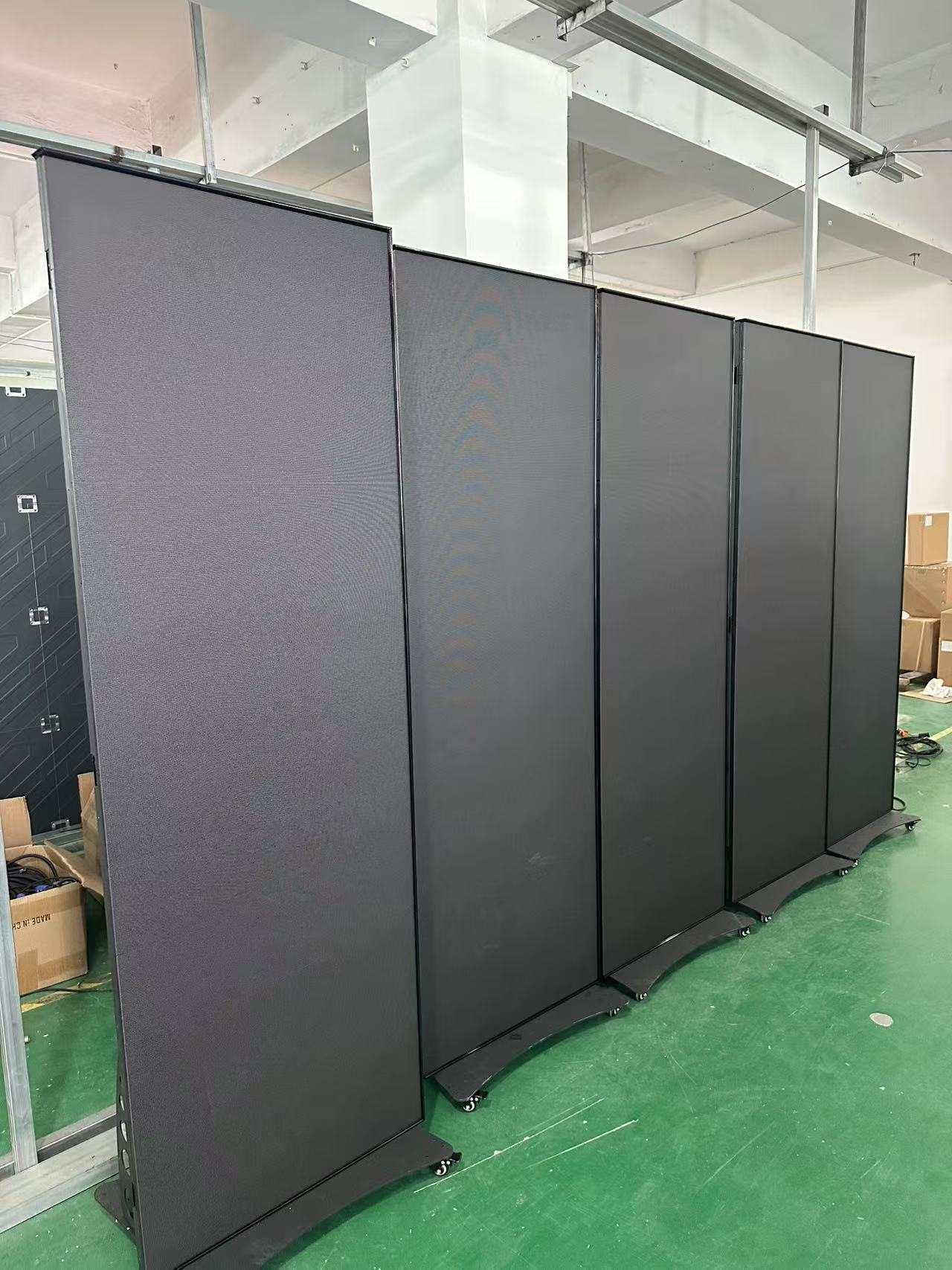 Layar layar LED digital poster indor p2 p2.5 papan tembok video