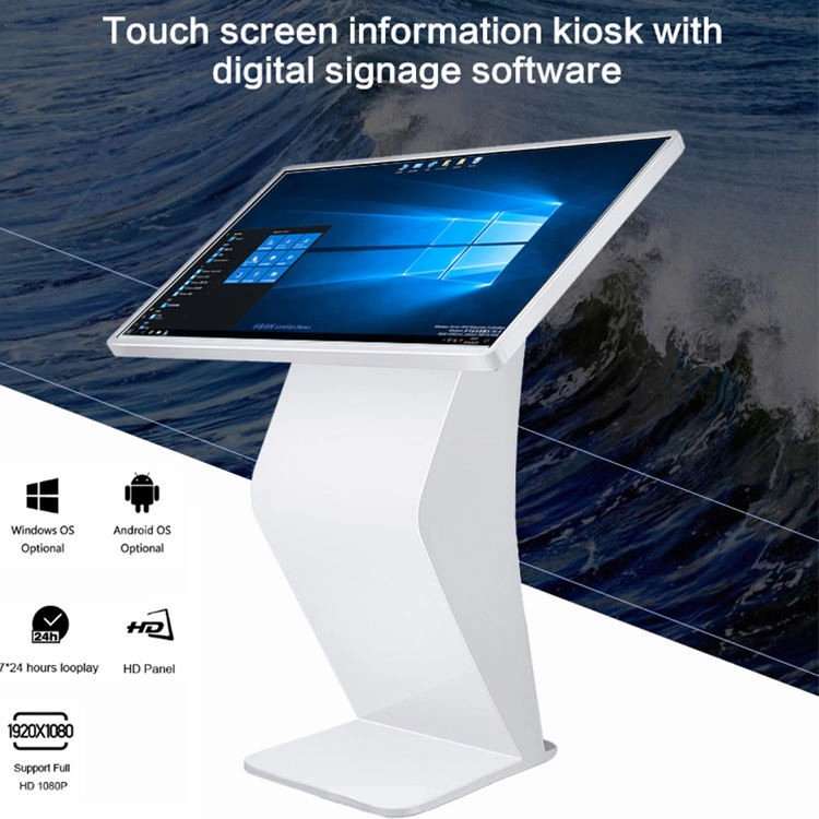 Free Standing Touch informasi Kiosk