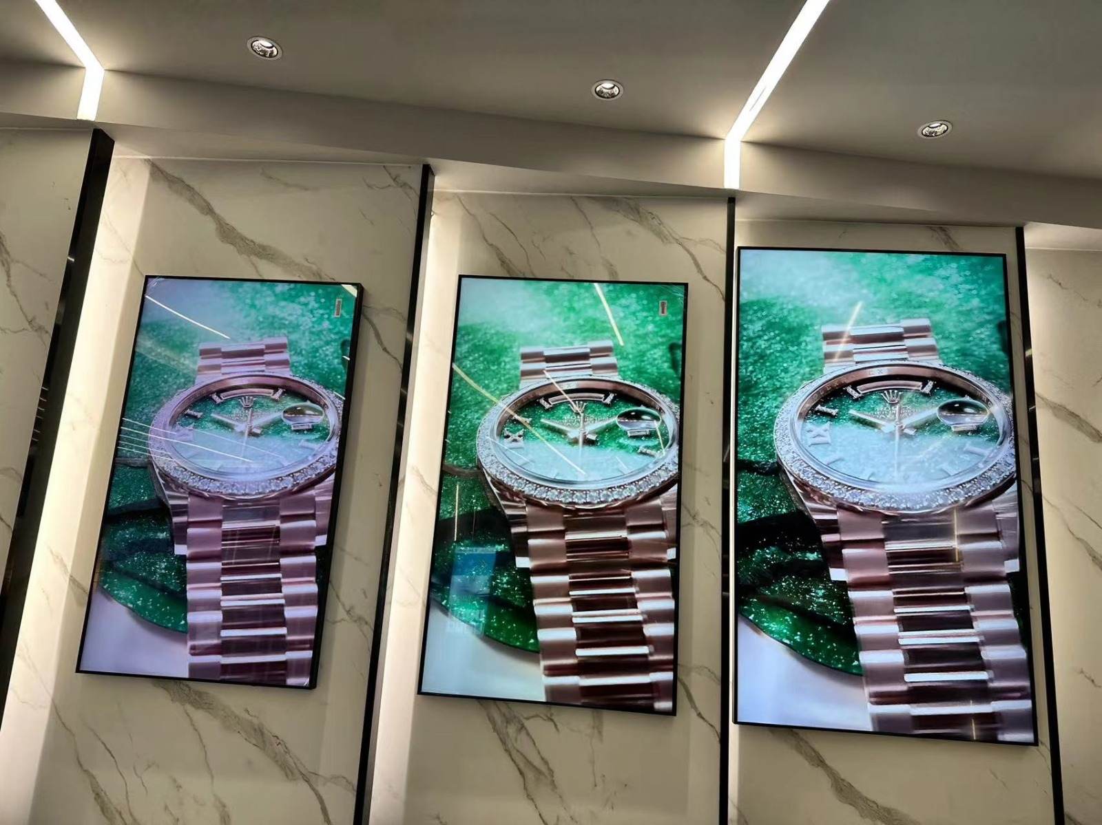 4K sempit tembok njero ruangan dipasangake mlebu digital 1000nits
