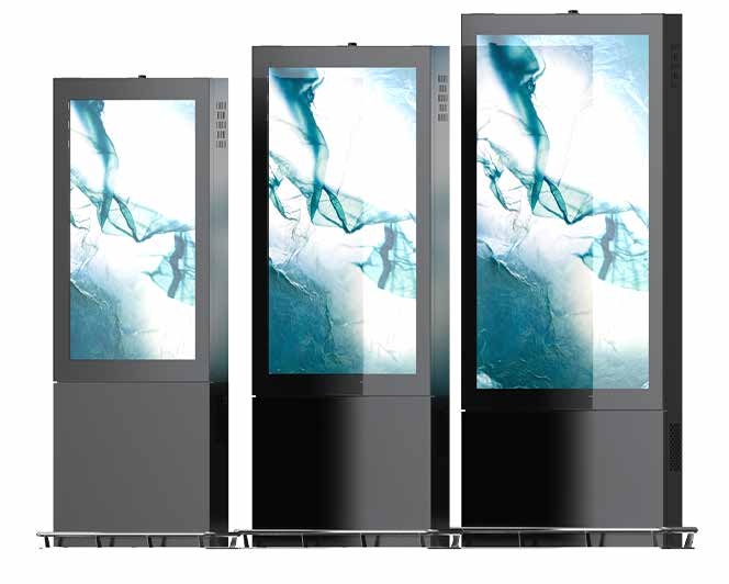 Outdoor Weatherproof 32 43 55 86 98 100 Inch 4K LCD 3000 Nits Kios IP65